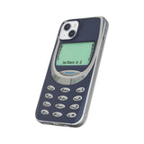 Nostalgic Cell Phone Print Case Be There in 5