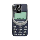 Nostalgic Cell Phone Print Case Be There in 5