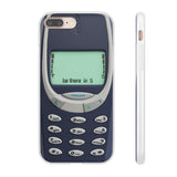 Nostalgic Cell Phone Print Case Be There in 5