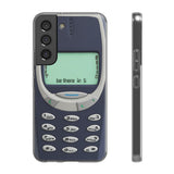 Nostalgic Cell Phone Print Case Be There in 5