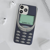 Nostalgic Cell Phone Print Case Be There in 5