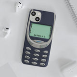 Nostalgic Cell Phone Print Case Be There in 5