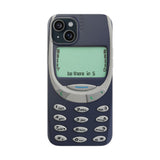 Nostalgic Cell Phone Print Case Be There in 5