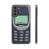 Nostalgic Cell Phone Print Case Be There in 5