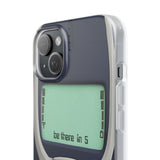 Nostalgic Cell Phone Print Case Be There in 5