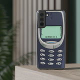 Nostalgic Cell Phone Print Case Be There in 5