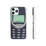 Nostalgic Cell Phone Print Case Be There in 5