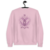 Rush BTI5 with Crest Crewneck Unisex Sweatshirt with Back Crest by Be There in Five