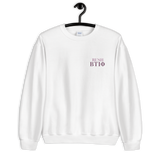 Rush BTI5 with Crest Crewneck Unisex Sweatshirt with Back Crest by Be There in Five