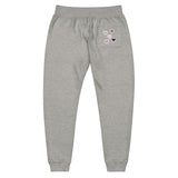 I Swear Text Bubble Unisex fleece sweatpants with 5 Hearts on Back Pocket (Part of Matching Set Sold Separately!)