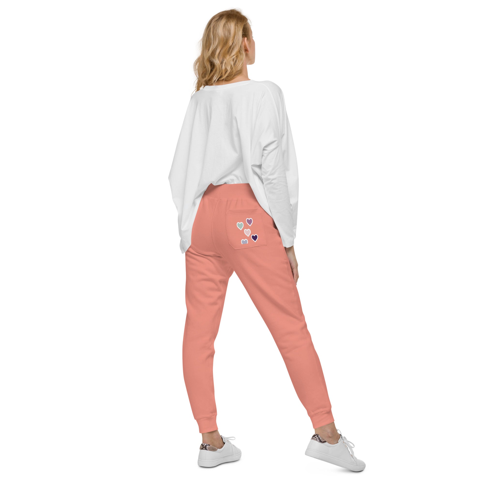 Sweatpants with words on the back deals