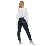I Swear Text Bubble Unisex fleece sweatpants with 5 Hearts on Back Pocket (Part of Matching Set Sold Separately!)