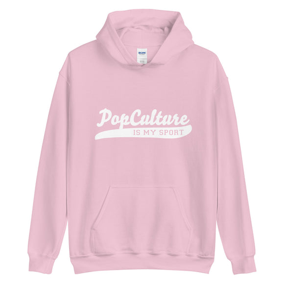 Pop Culture Is My Sport with Ereinfive #5 Jersey on back Unisex Hoodie by Be There in Five