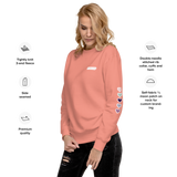 Be There in Five Text Bubble Unisex Premium Sweatshirt (Part of Matching Set- Sold Separately!) *