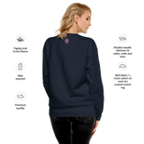 Be There in Five Text Bubble Unisex Premium Sweatshirt (Part of Matching Set- Sold Separately!) *