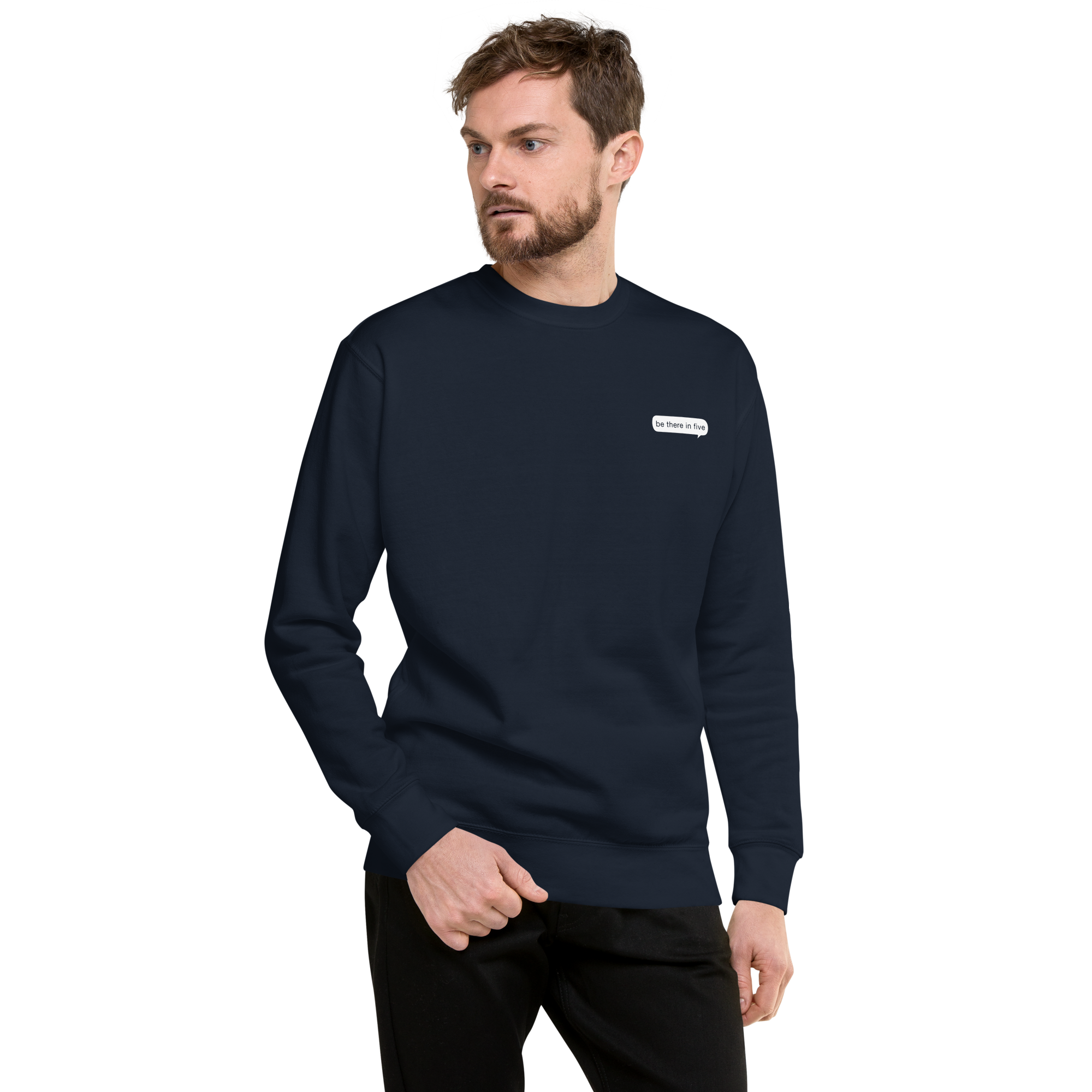 Going Out Top on front Be There in Five on back Unisex Crewneck Sweats – Be  There in Five Podcast