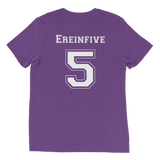 Pop Culture Is My Sport with Ereinfive #5 Jersey on back Short Sleeve Tshirt by Be There in Five